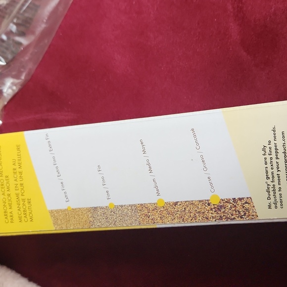 COPY - Vintage Mr. Dudley/Gessner PepperMill 10" Glossy Walnut #MRD8CS10PGW NIB - Picture 3 of 6